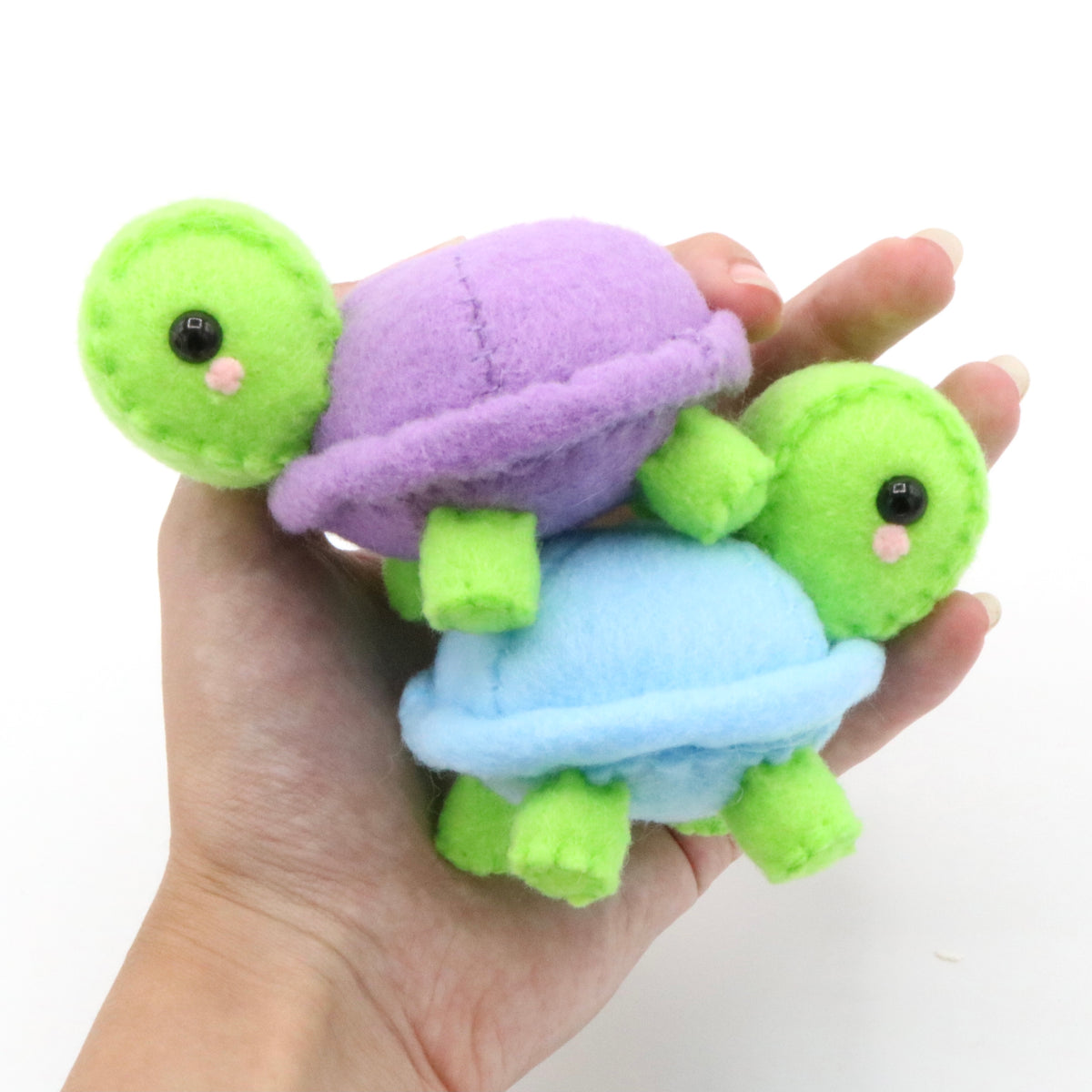 Turtle Plush Pattern Template