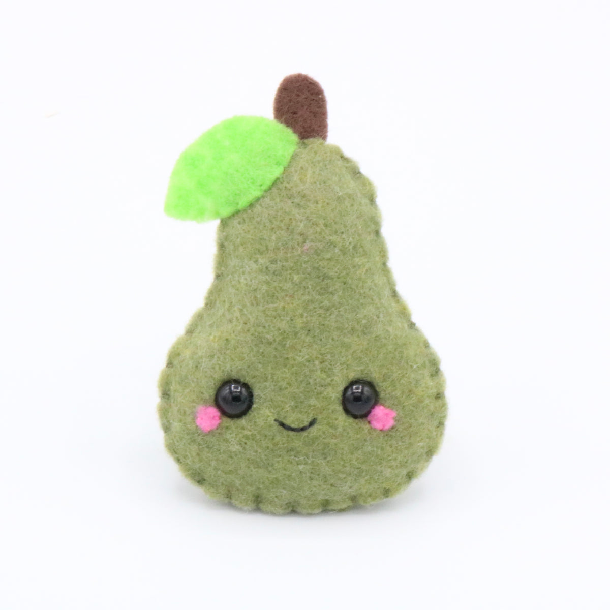 Felt Apple Plush (with keychain option)