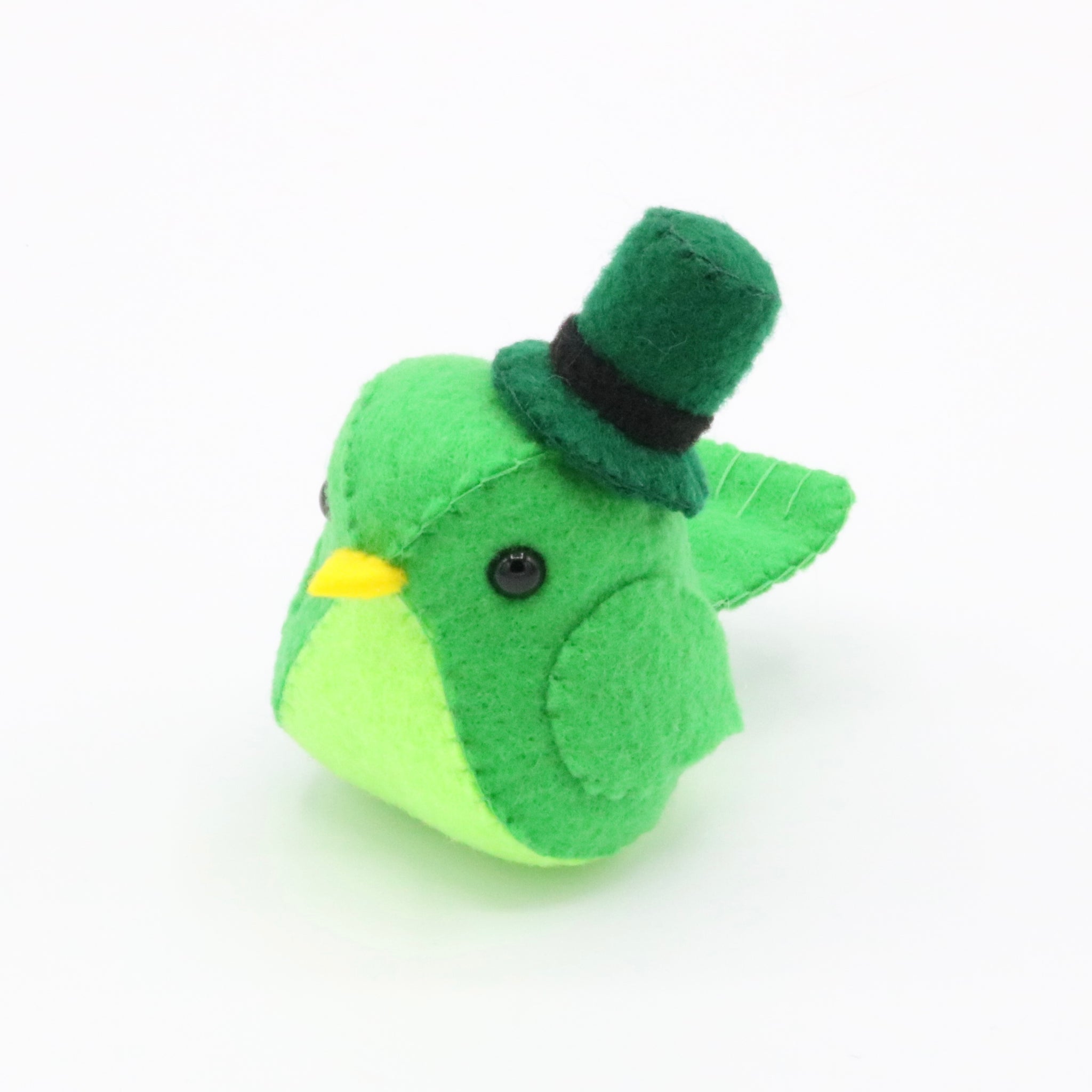 Felt St. Patrick’s Day Bird Plush