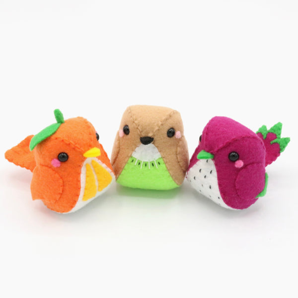 Bird Plush Pattern Template