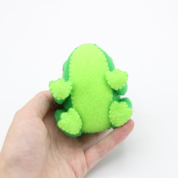 Frog Plush Pattern Template