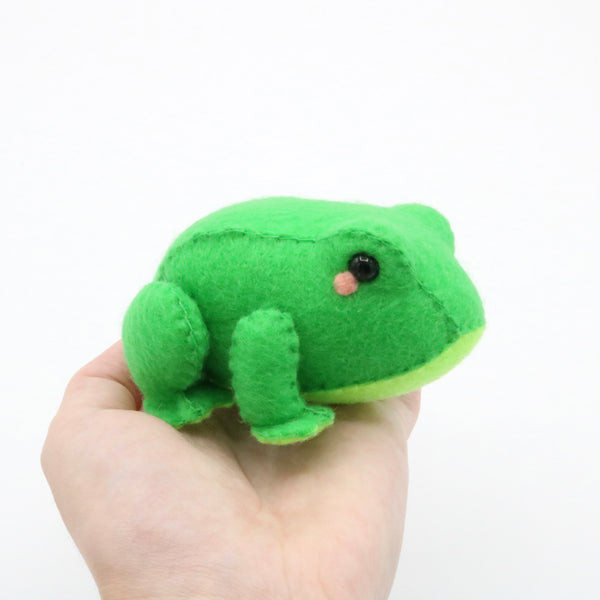 Frog Plush Pattern Template