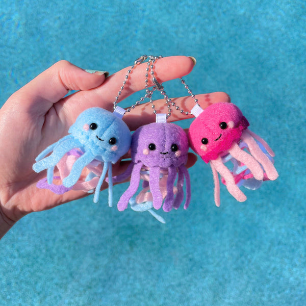 Jellyfish Plush Keychain Pattern Template