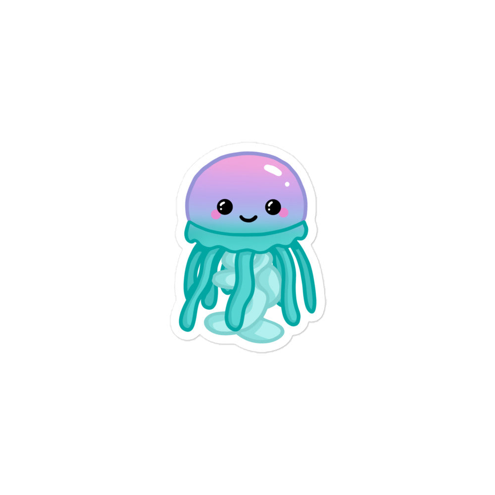 Ombre Jellyfish Sticker