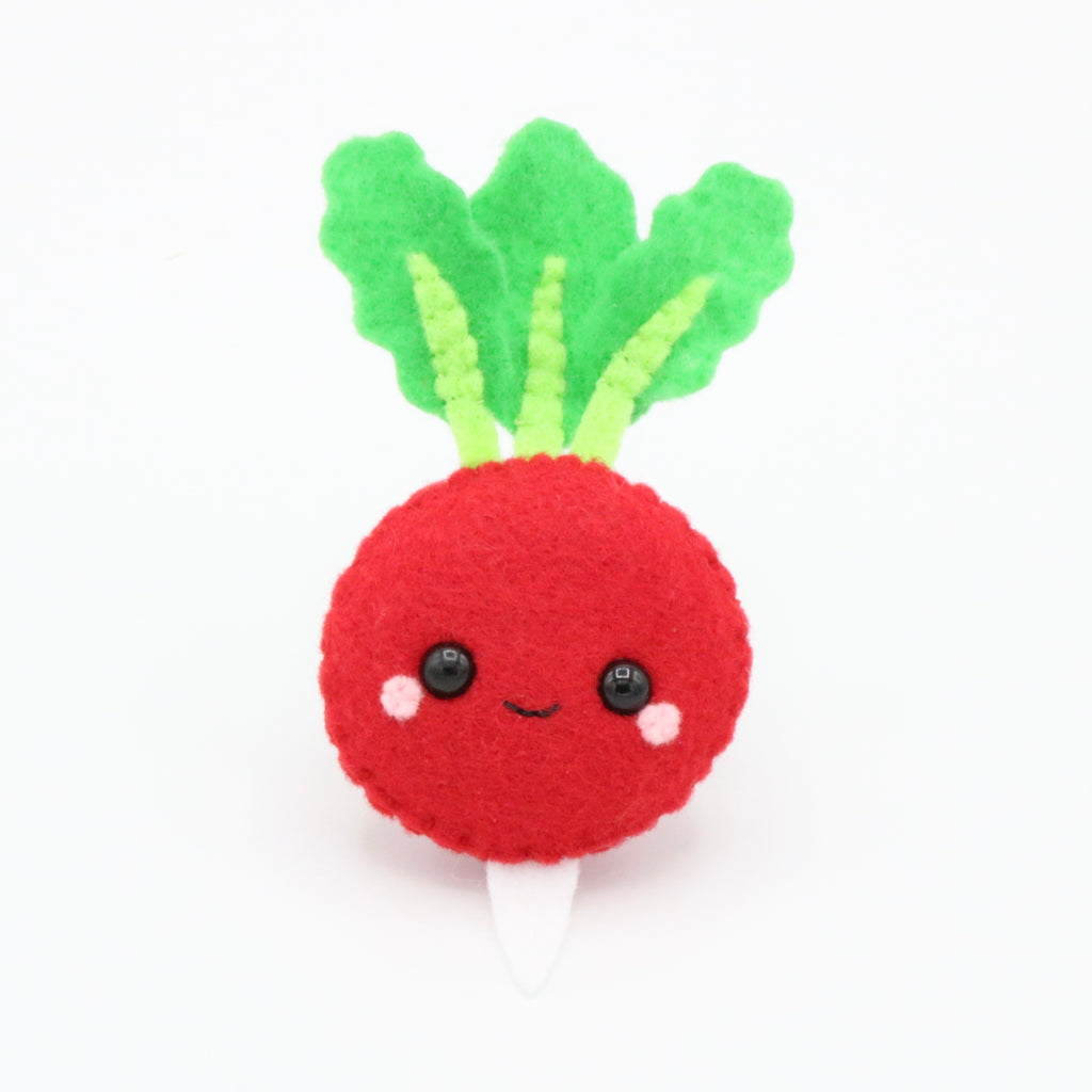 Felt Apple Plush (with keychain option)