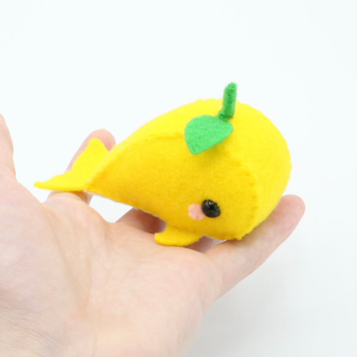 Felt Lemon Whale Plush – ARplush