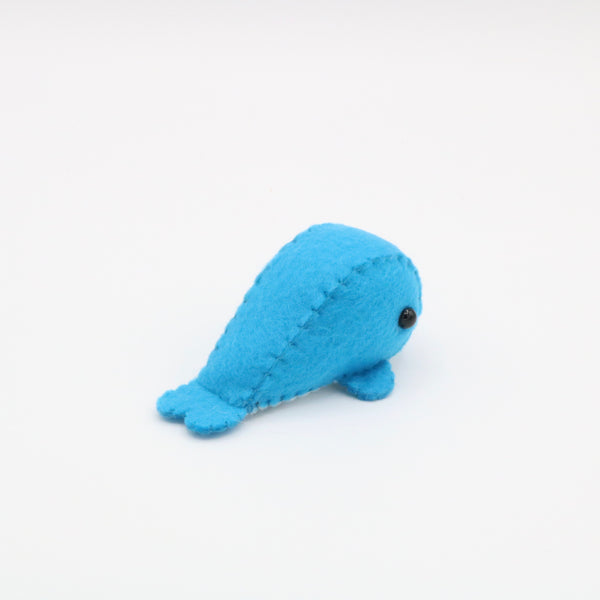 Felt Whale Plush Back