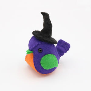 Felt Halloween Bird Plush