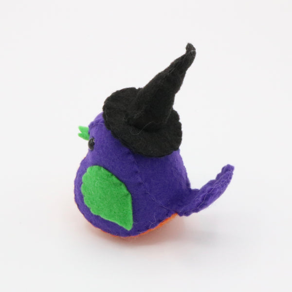 Felt Halloween Bird Plush